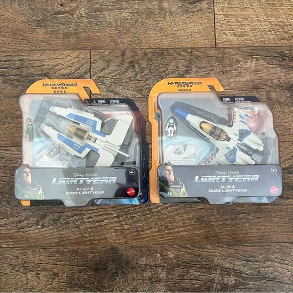 Lightyear 2022 Buzz XL-02 &!XL-07 Ship/Figure HyperSpeed Series Disney Pixar NEW - Picture 15 of 15
